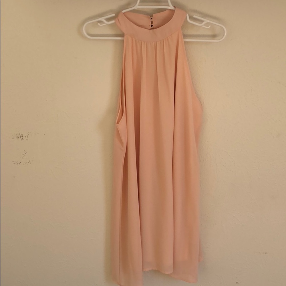 Pink Chiffon Dress